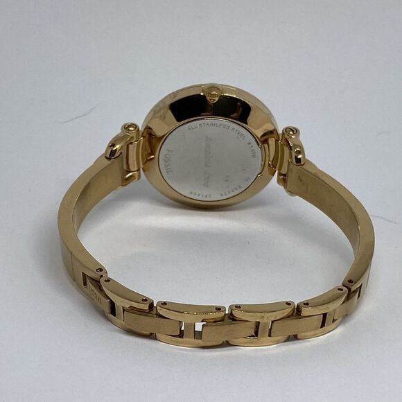 Fossil Georgia ES3226 Women's Rose Gold Stainless Steel Analog Dial Watch VK568 - Picture 10 of 12